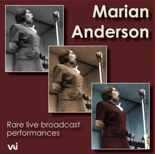 Marian Anderson Rare Live Broadcast Performances - CD Album