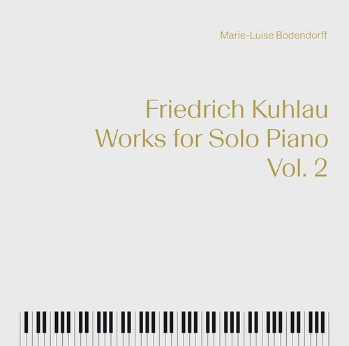 Marie-Luise Bodendorff Works for Solo Piano 2 - CD Album