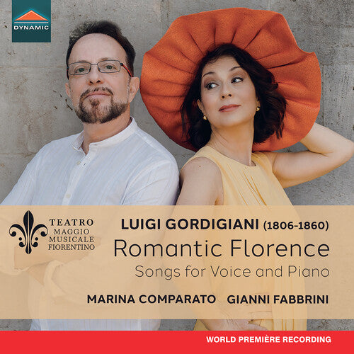 Marina Comparato Luigi Gordigiani: Romantic Florence, Songs for Voice and Piano - CD Album