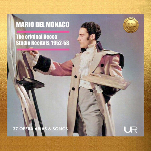 Mario del Monaco Mario Del Monaco: Original Decca Studio Recitals 1 - 2-Disc CD Album