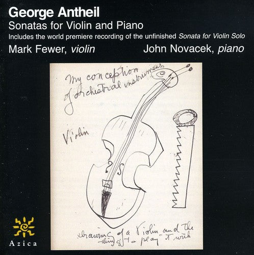Mark Fewer Sonatas for Violin & Piano - CD Album