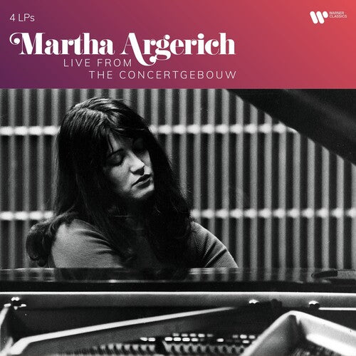 Martha Argerich Live From The Concertgebouw - 4-Disc Record Album - Vinyl LP