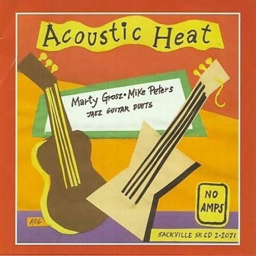 Marty Grosz Acoustic Heat: Jazz Guitar Duets - CD Album