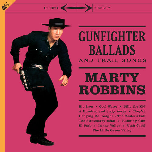 Marty Robbins Gunfighter Ballads & Trail Songs [Includes Bonus CD & Bonus Tracks] - Record Album - Vinyl LP