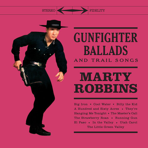 Marty Robbins Gunfighter Ballads & Trail Songs - Record Album - Vinyl LP