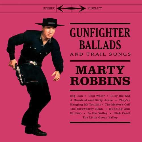 Marty Robbins Gunfighter Ballads & Trail Songs - Record Album - Vinyl LP