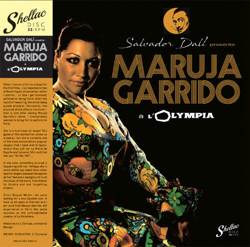 Maruja Garrido Salvador Dali Presente M.G. A L'Olympia - Record Album - Vinyl LP
