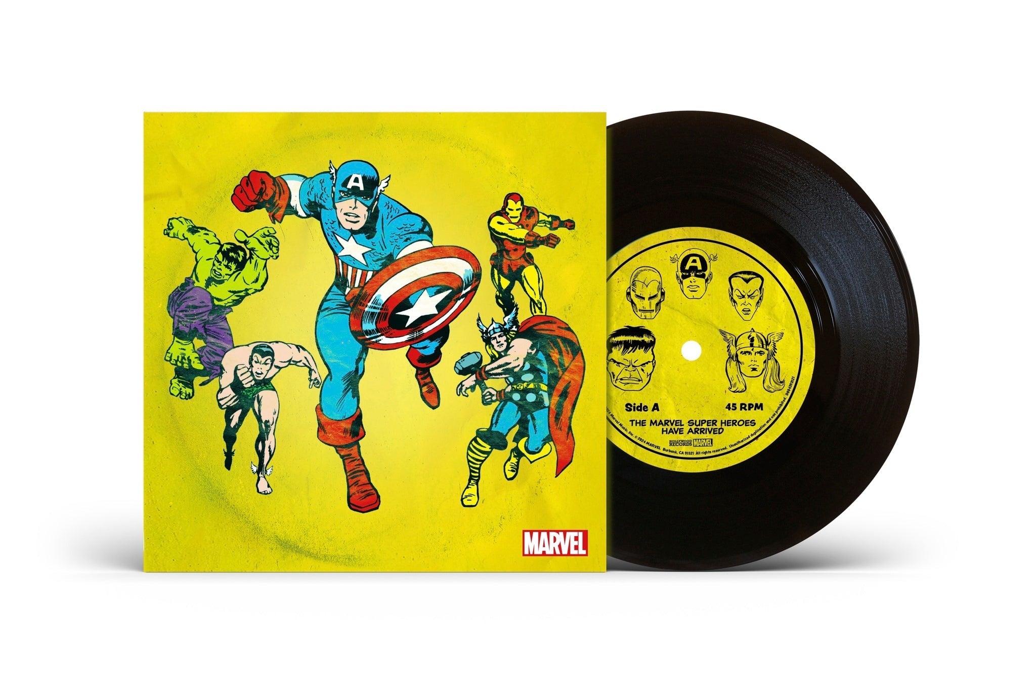 Marvel Chorus The Marvel Super Heroes Have Arrived / Merry Marvel Marching Society [7" Single]