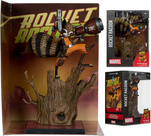 Marvel Collection 1:6th Wv7 - Rocket Raccoon (Rock McFarlane Toys - Rocket Raccoon: A Chasing Tale #1 - Marvel Collection - 1:6 Rocket Raccoon - CD Album