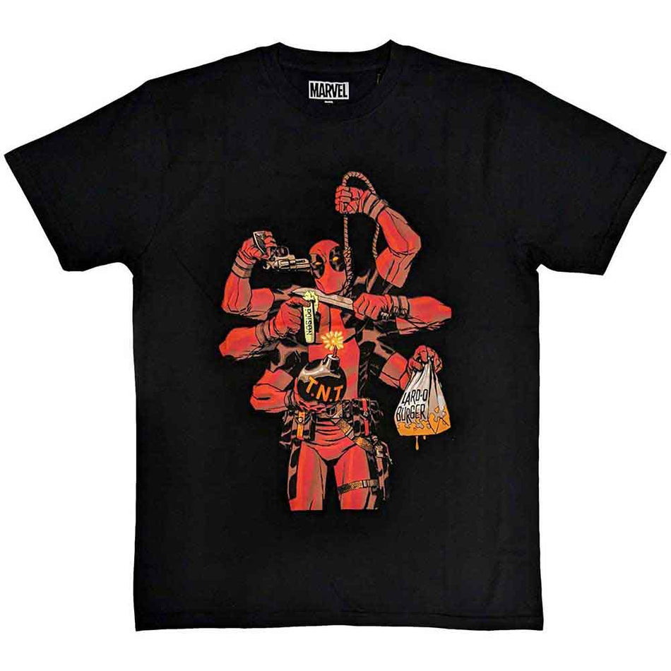 Marvel Comics Deadpool Arms Black