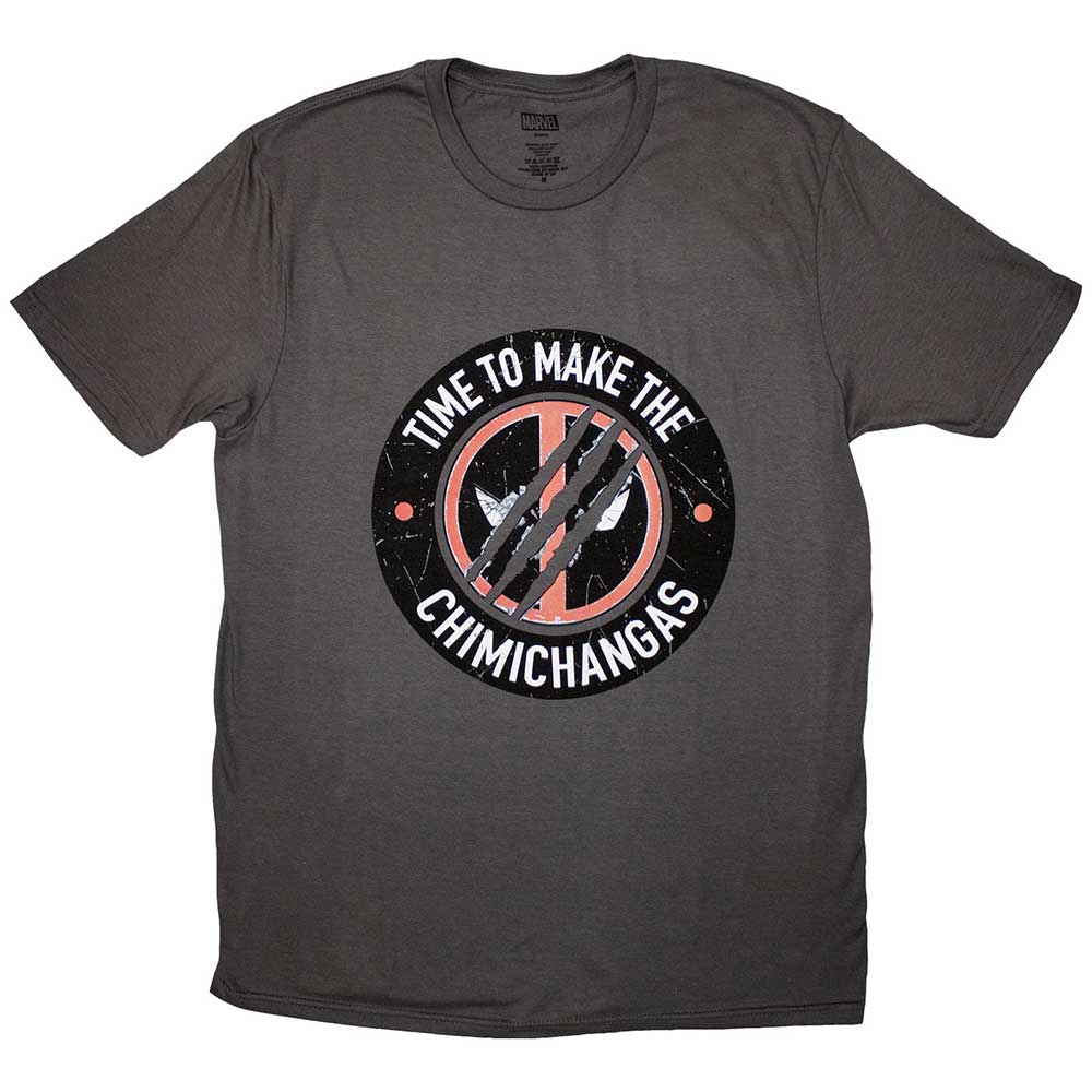 Marvel Comics Deadpool Chimichanga Grey