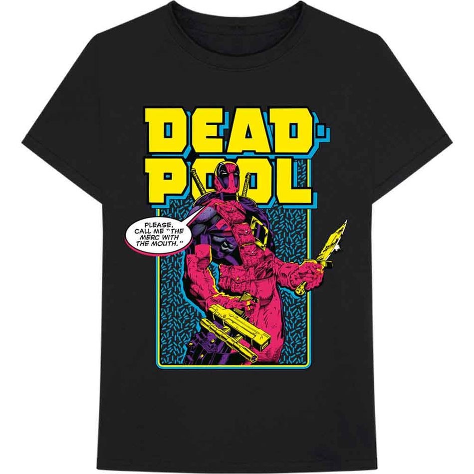 Marvel Comics Deadpool Comic Merc Black