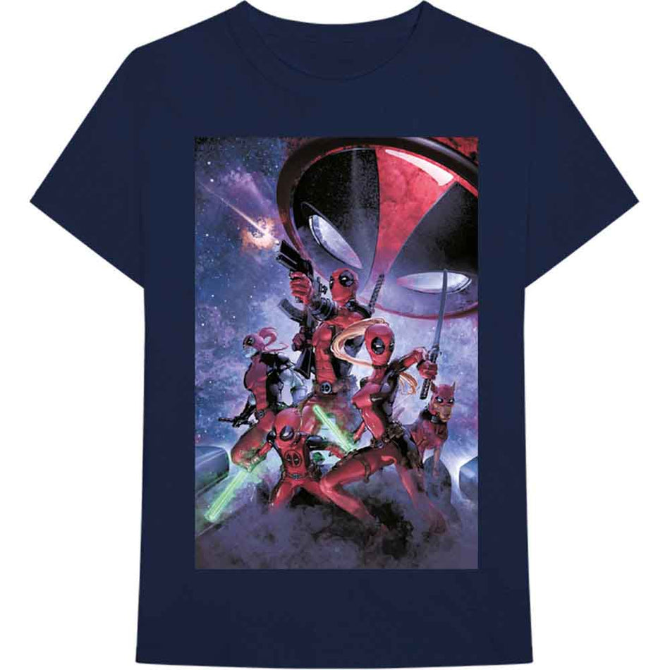 Marvel Comics Deadpool Family Blue
