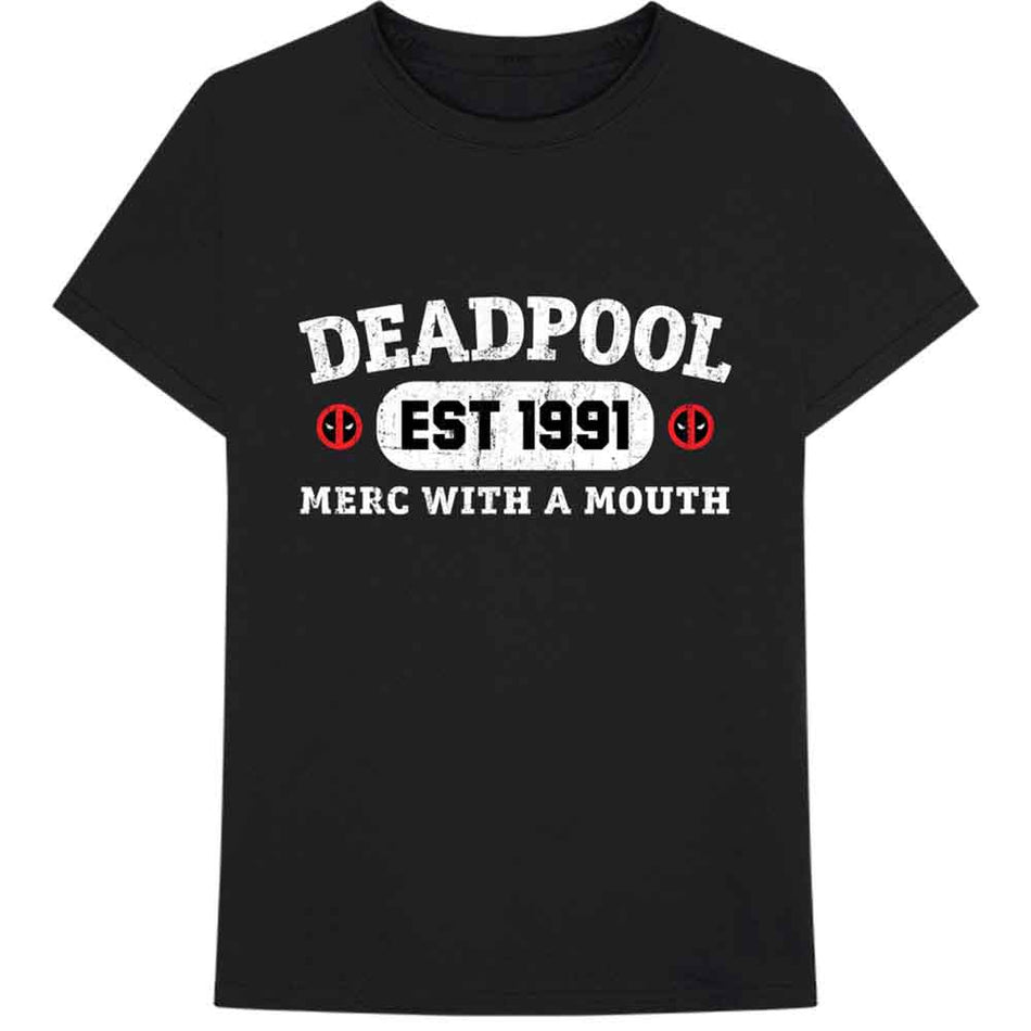 Marvel Comics Deadpool Merc With A Mouth Black