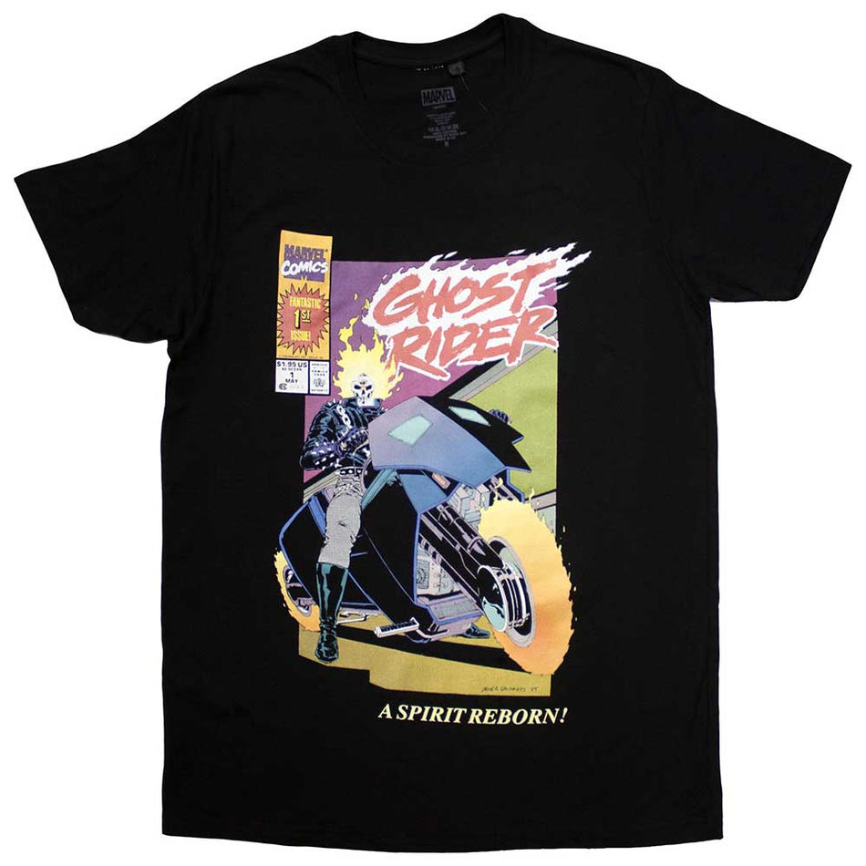 Marvel Comics Ghost Rider Spirit Reborn Comic Cover Black