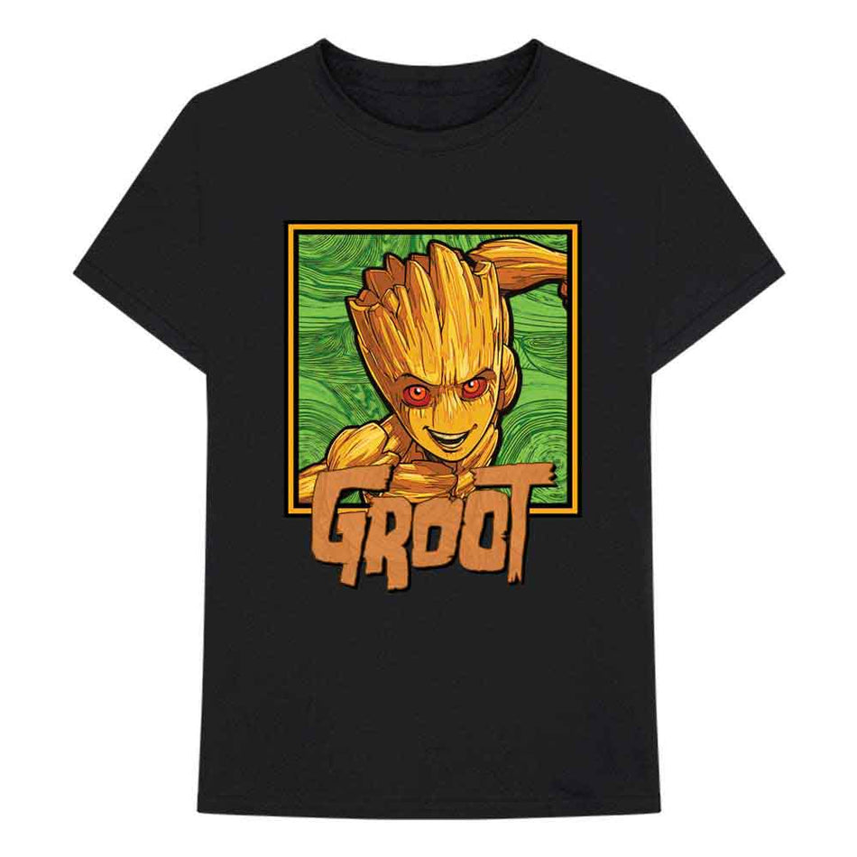 Marvel Comics I am Groot - Groot Square Black