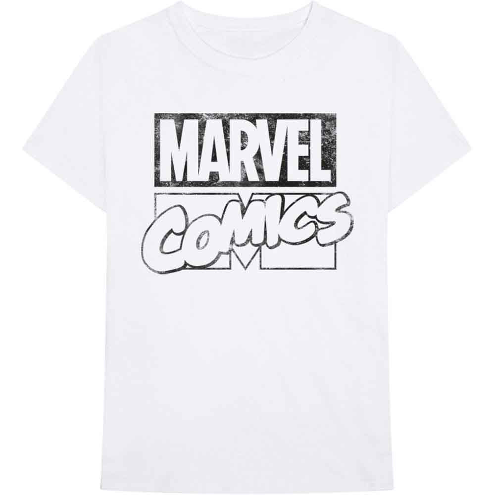 Marvel Comics Logo White