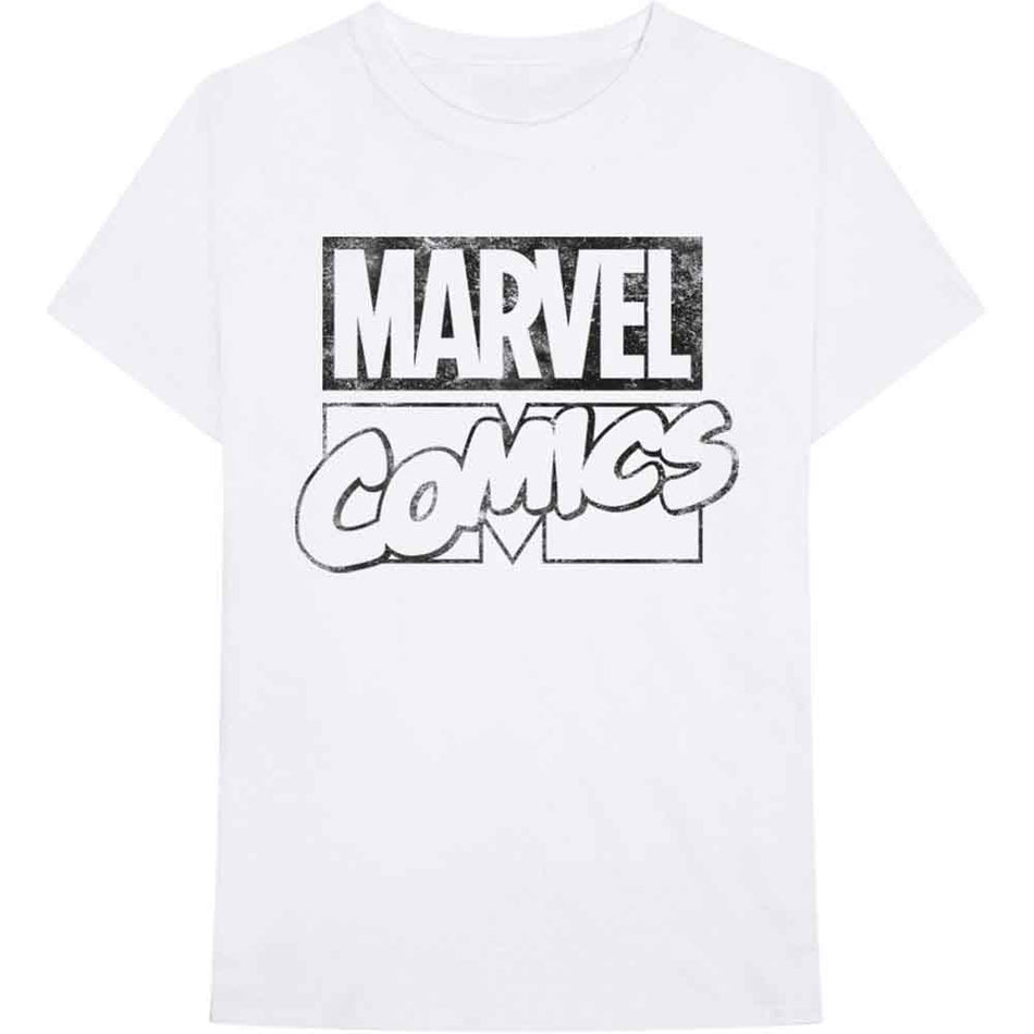 Marvel Comics Logo White