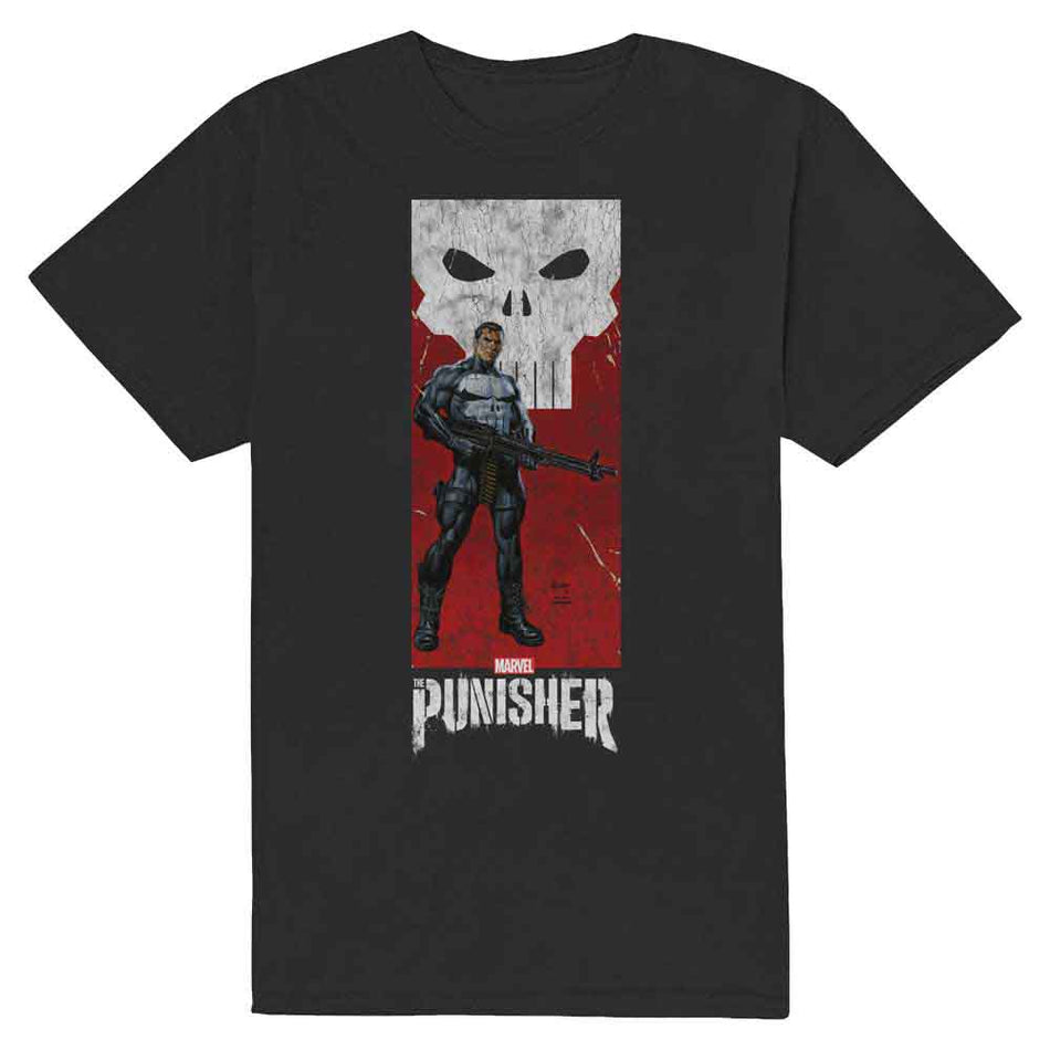 Marvel Comics Punisher Holding Gun Black