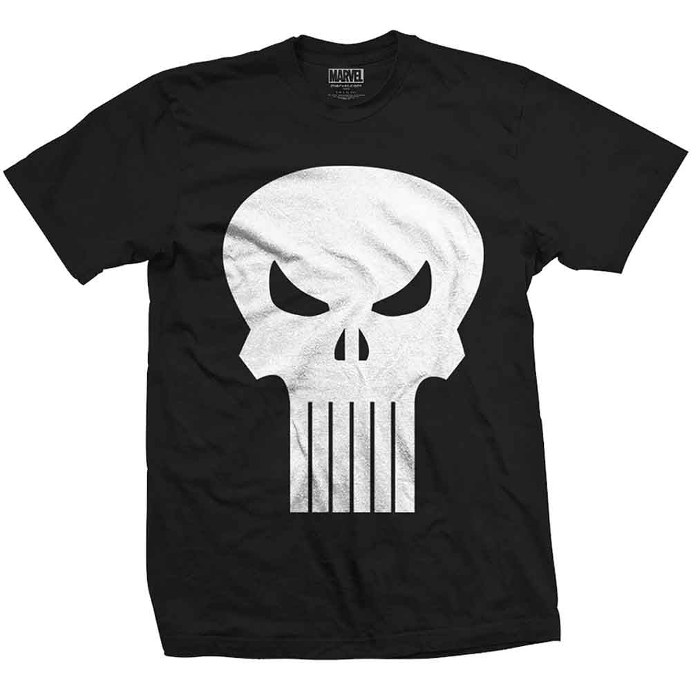 Marvel Comics Punisher Skull Black