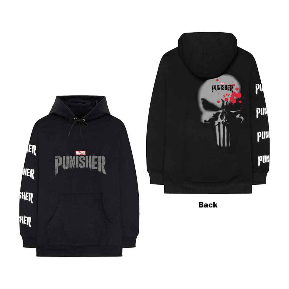 Marvel Comics Punisher Stamp Black