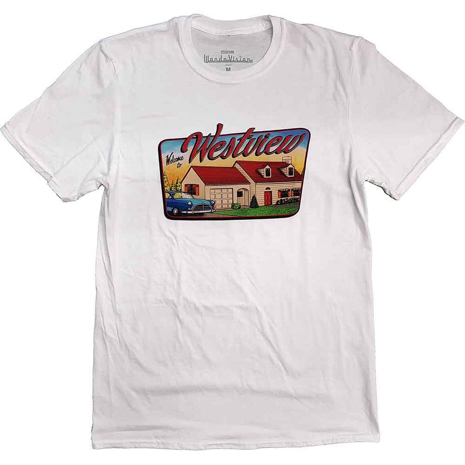 Marvel Comics WandaVision Westview White