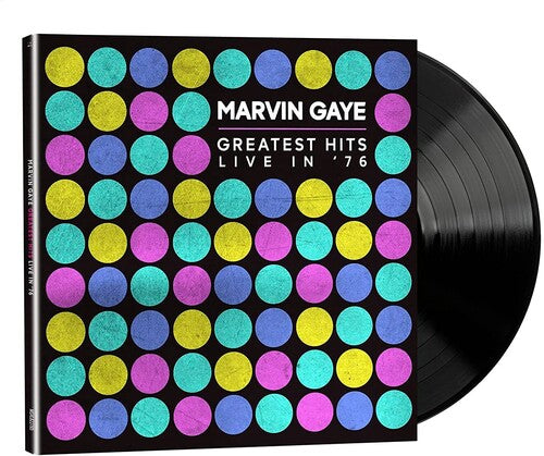 Marvin Gaye Greatest Hits Live In 76 - Record Album - Vinyl LP