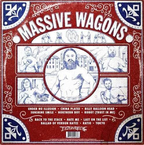 Massive Wagons Full Nelson - Record Album - Vinyl LP