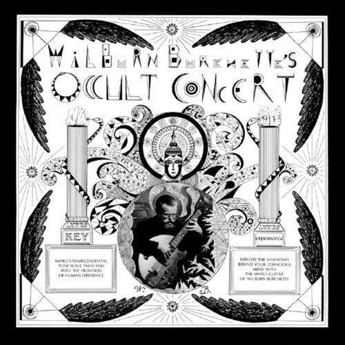 Master Wilburn Burchette Occult Concert - White - Record Album - Vinyl LP
