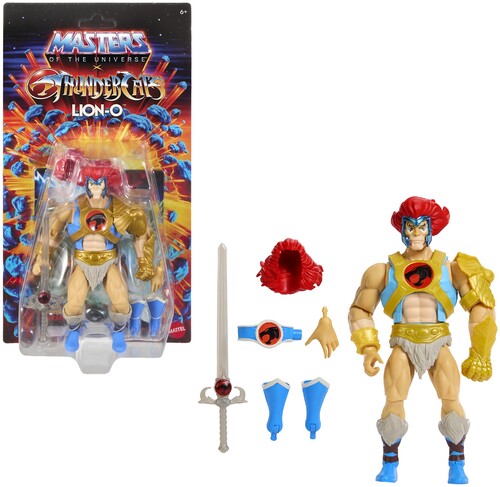 Masters of the Universe X Thundercats Masters of the Universe x ThunderCats Lion-O Action Figure (He-Man, MOTU) - Action Figure