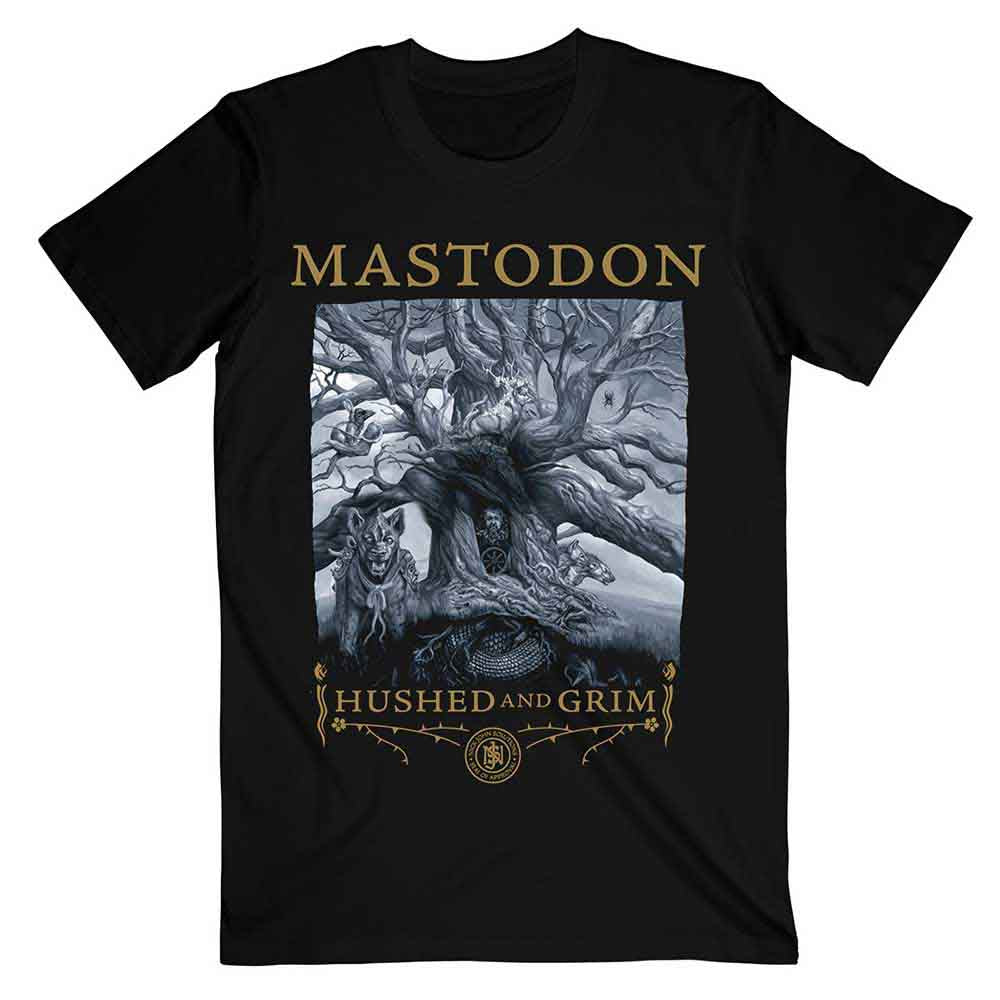 Mastodon Hushed & Grim Cover Black