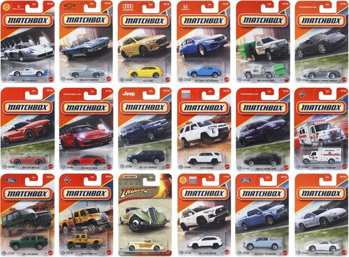 MATCHBOX Matchbox 1:64 Basic 24-Piece Car Collection J Assortment - 24-Disc CD Album