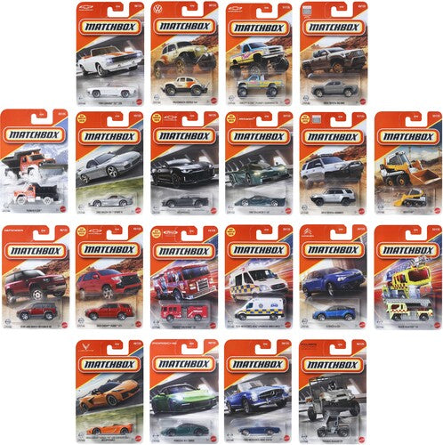 MATCHBOX Matchbox 1:64 Basic Car Collection 24-Piece F Assortment - 24-Disc CD Album
