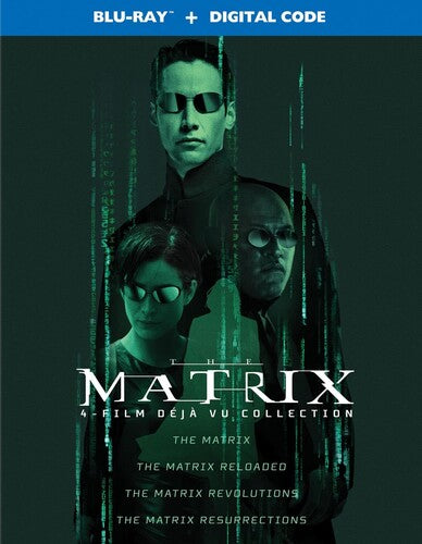 Matrix 4-Film Deja Vu Collection The Matrix: 4-Film D�j� Vu Collection - 4-Disc Blu-Ray Set