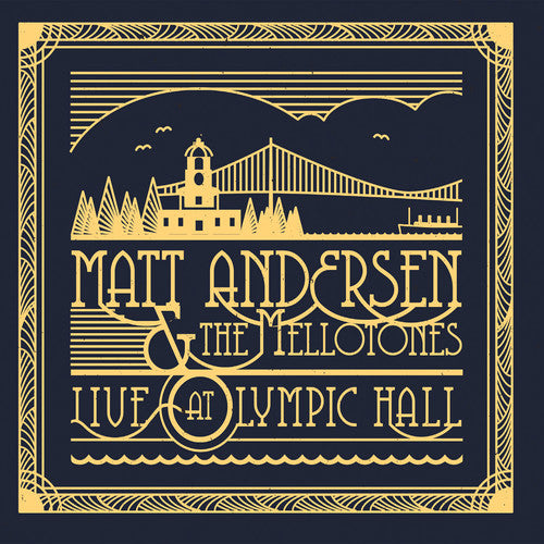 Matt Andersen Live At Olympic Hall - Double Record Album - Vinyl LP