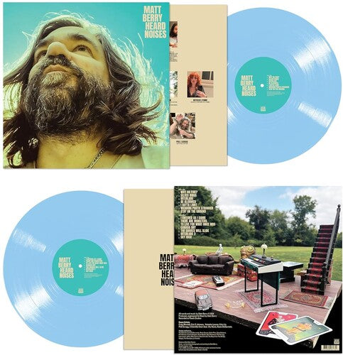Matt Berry Heard Noises - Blue - Record Album - Vinyl LP
