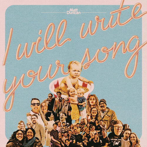 Matt Duncan I Will Write Your Song, Vol. 1 - Record Album - Vinyl LP