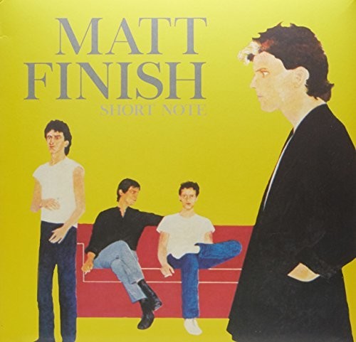 Matt Finish Short Note - Record Album - Vinyl LP