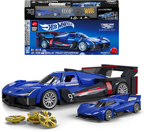 Mattel Brick Shop Hot Wheels Mattel Brick Shop Hot Wheels Speed Series Building Set: Cadillac - Collectible Toy