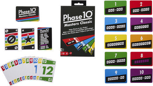 Mattel Games Phase 10 Masters Classic Card Game - CD Album