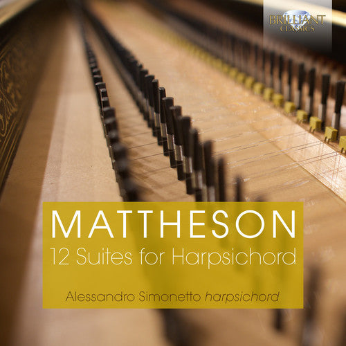 Mattheson / Simonetto 12 Suites for Harpsichord - 2-Disc CD Album