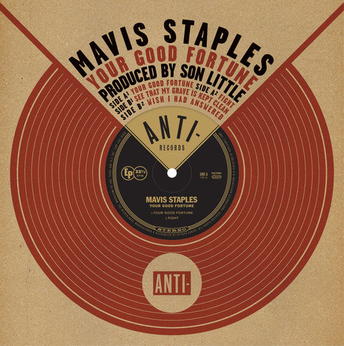 Mavis Staples Your Good Fortune - Record Album - Vinyl LP
