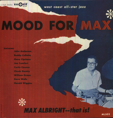 Max Albright Mood for Max - Record Album - Vinyl LP