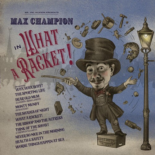 Max Champion Mr. Joe Jackson Presents Max Champion In What A Racket - Record Album - Vinyl LP