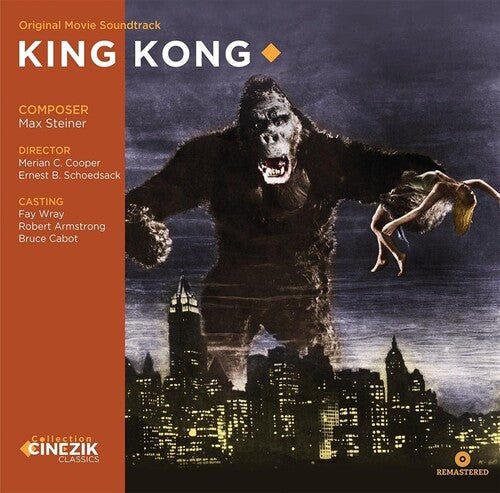 Max Steiner King Kong (Original Soundtrack) - Record Album - Vinyl LP