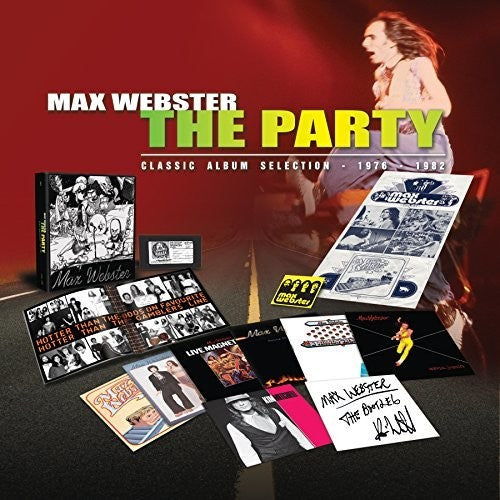 Max Webster Party - 8-Disc Record Album - Vinyl LP