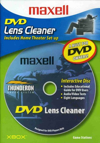 Maxell 190059 DVD-Lc DVD Laser Lens Cleaner Maxell 190059 DVD-LC DVD Laser Lens Cleaner - User Guide - Home Theater Set Up