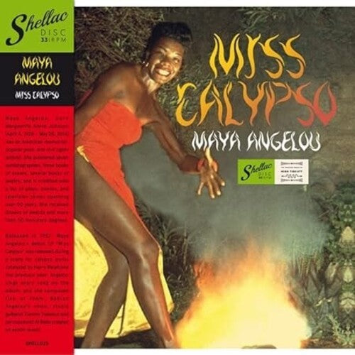 Maya Angelou Miss Calypso - Record Album - Vinyl LP