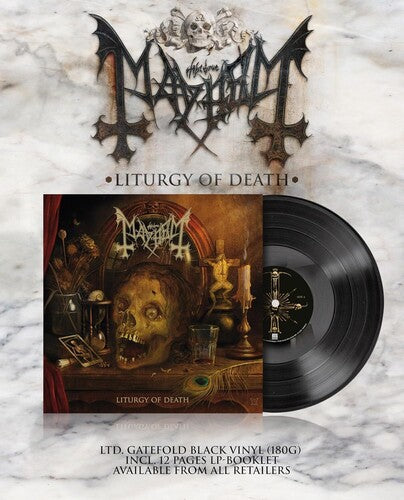 Mayhem Liturgy Of Death - Record Album - Vinyl LP