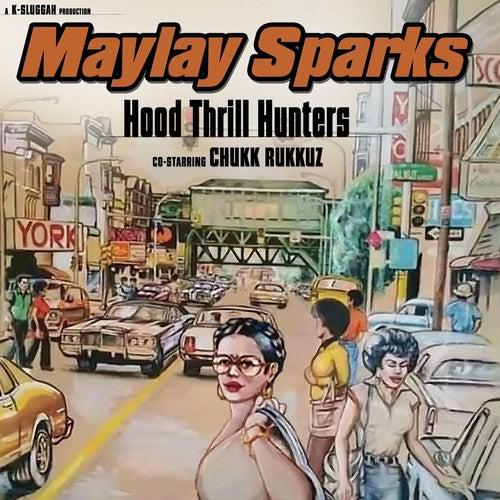 Maylay Sparks Hood Thrill Hunters - Record Album - Vinyl LP